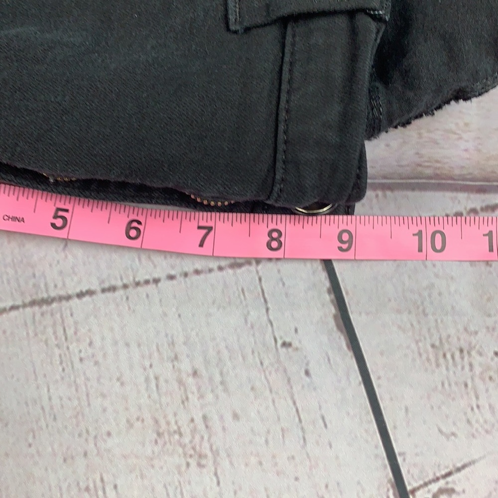Hudson “NICO” midrise super skinny black jeans 28 - Picture 9 of 12